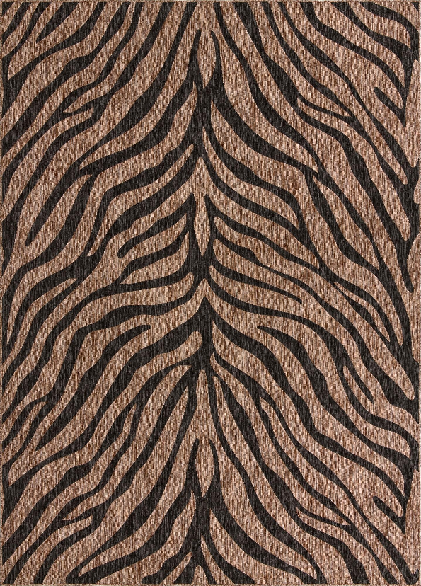  10' x 14'  Washable Safari Indoor / Outdoor Rug