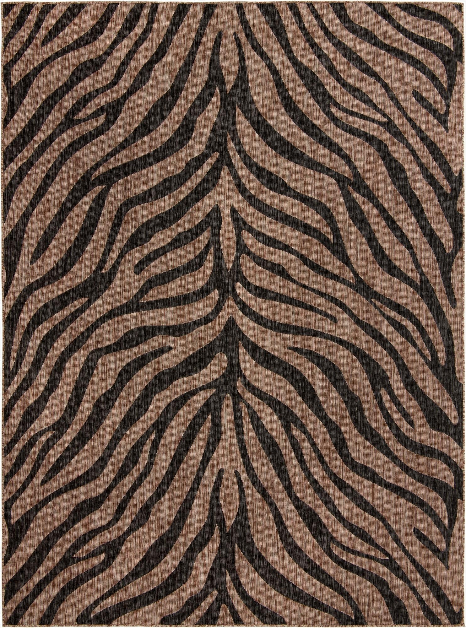  9' x 12'  Washable Safari Indoor / Outdoor Rug