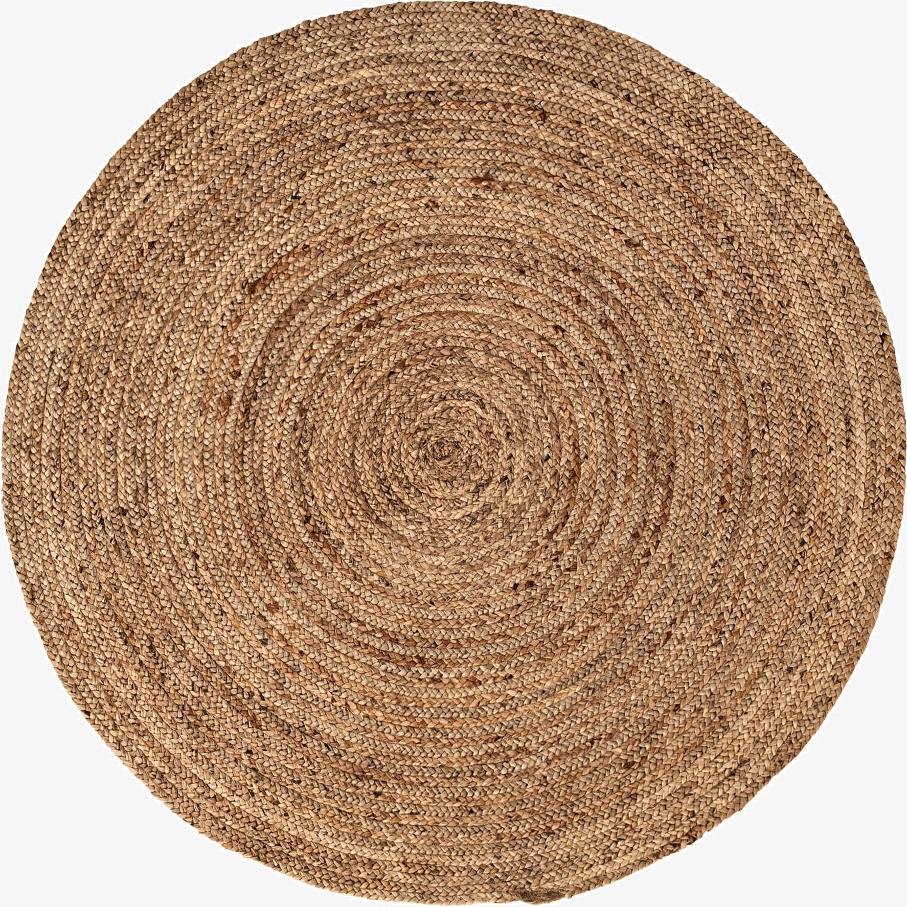 Primary image  5' 1 x 5' 1  Hand Braided Jute Round Rug