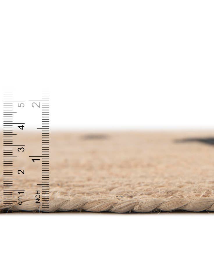 Detail image of  4' 1 x 4' 1 Kids Braided Jute Round Rug