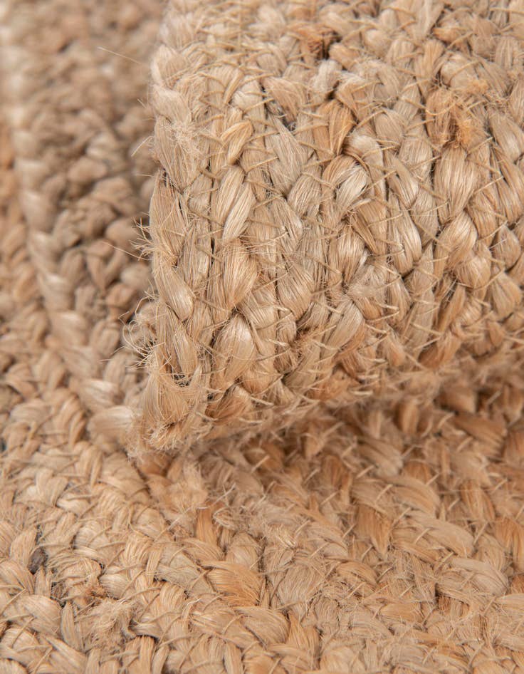 Detail image of  4' 1 x 4' 1 Kids Braided Jute Round Rug