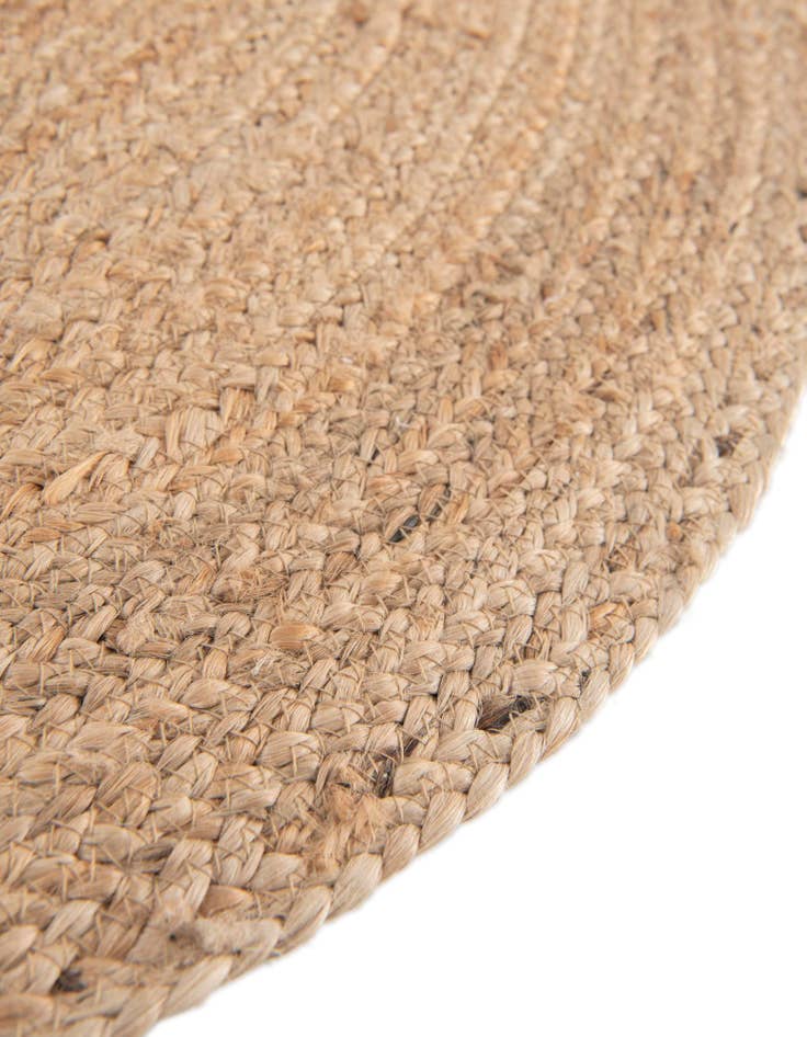 Detail image of  4' 1 x 4' 1 Kids Braided Jute Round Rug