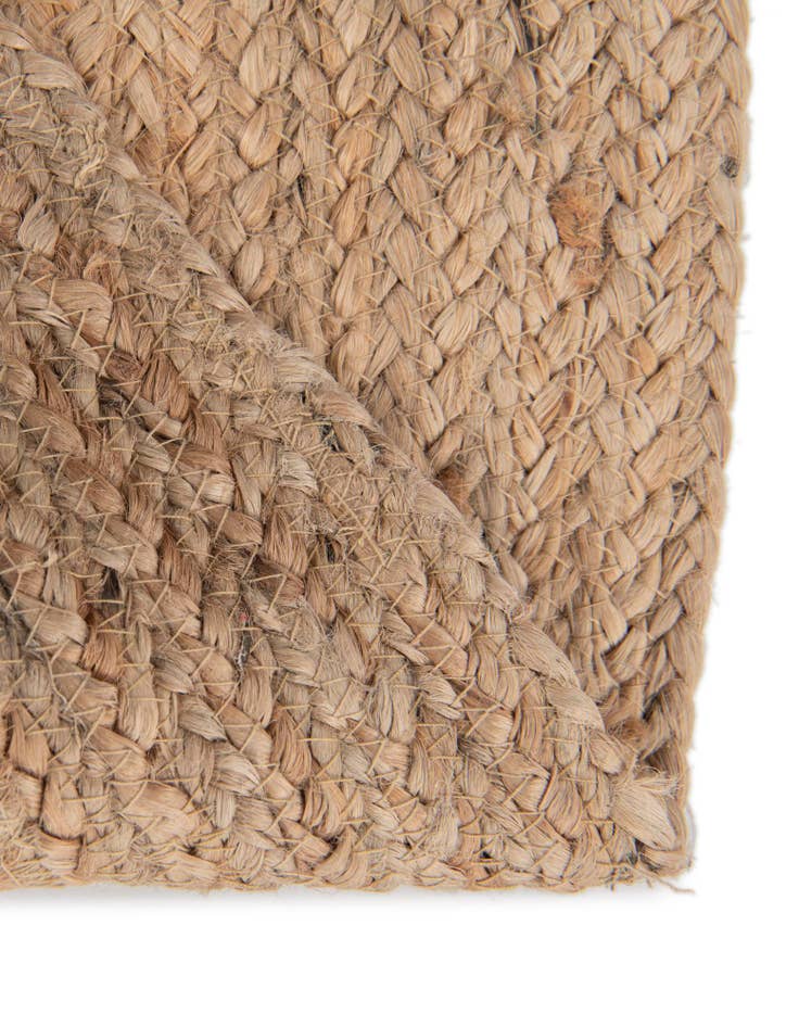 Detail image of  4' 1 x 4' 1 Kids Braided Jute Round Rug