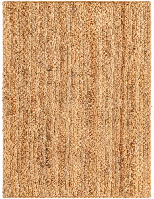 Detail image of  2' 2 x 8'  Hand Braided Jute Luxe Runner Rug