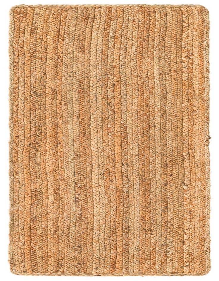Detail image of  2' 2 x 6' 1  Hand Braided Jute Luxe Runner Rug