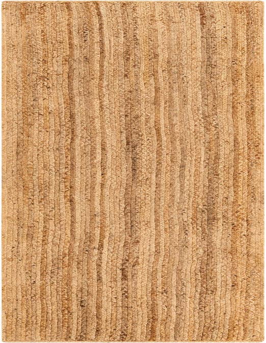 Detail image of  2' 7 x 10'  Hand Braided Jute Luxe Runner Rug