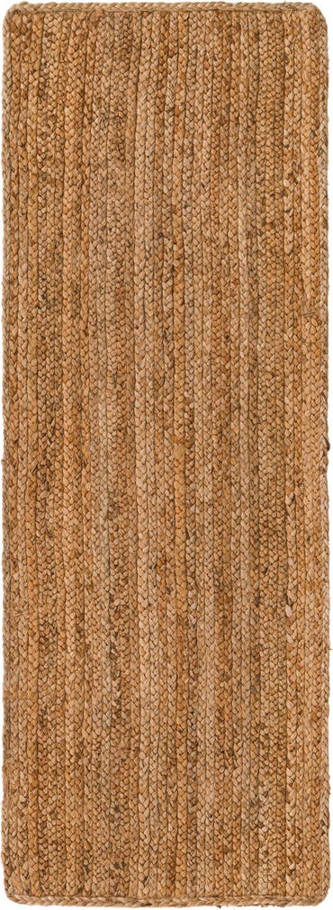  2' 6 x 6'  Hand Braided Jute Luxe Runner Rug