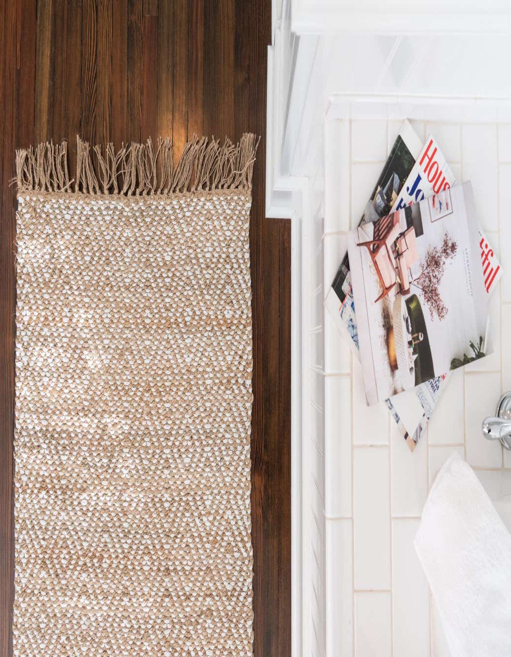 Primary image  2' 8 x 9' 2  Hand Woven Braided Jute Runner Rug