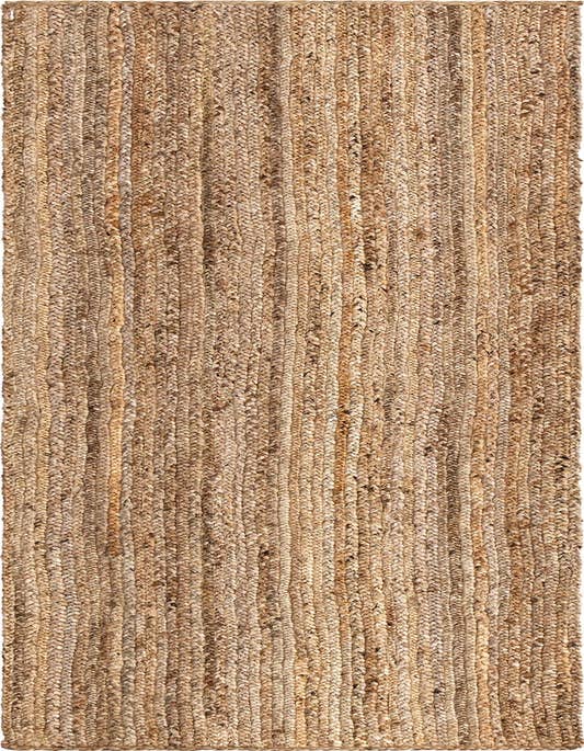 Detail image of  2' 7 x 10'  Hand Braided Jute Runner Rug