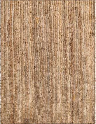A long, rectangular 16 Ft Braided Jute runner rug in varying shades of natural brown and tan, showcasing its textured, flatweave construction.