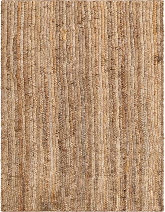 Detail image of  2' 7 x 16' 5  Hand Braided Jute Runner Rug