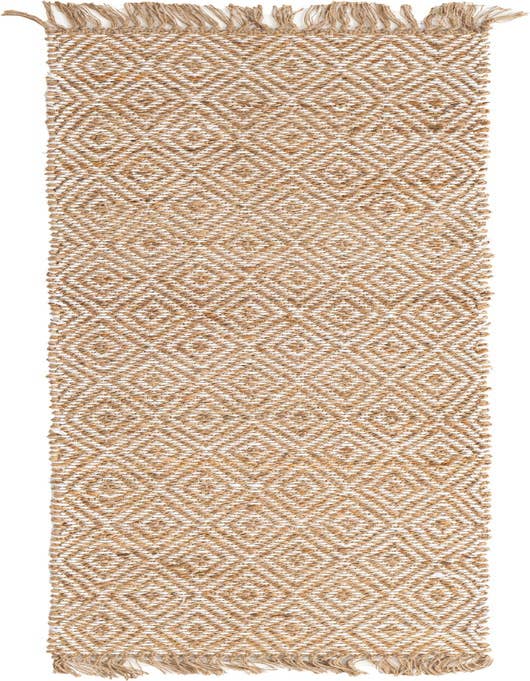 Detail image of  2' 2 x 8'  Hand Woven Braided Jute Runner Rug