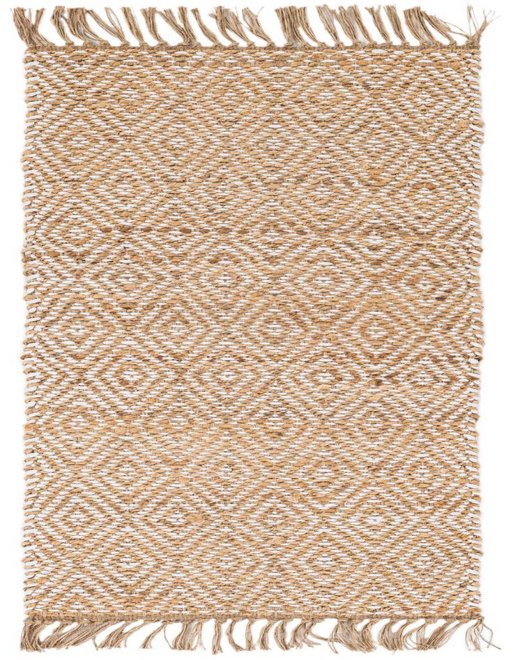Detail image of  2' x 5'  Hand Woven Braided Jute Runner Rug