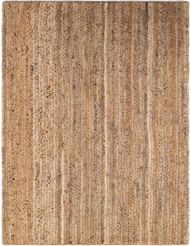 Detail image of  2' 8 x 8' 10  Hand Braided Jute Runner Rug