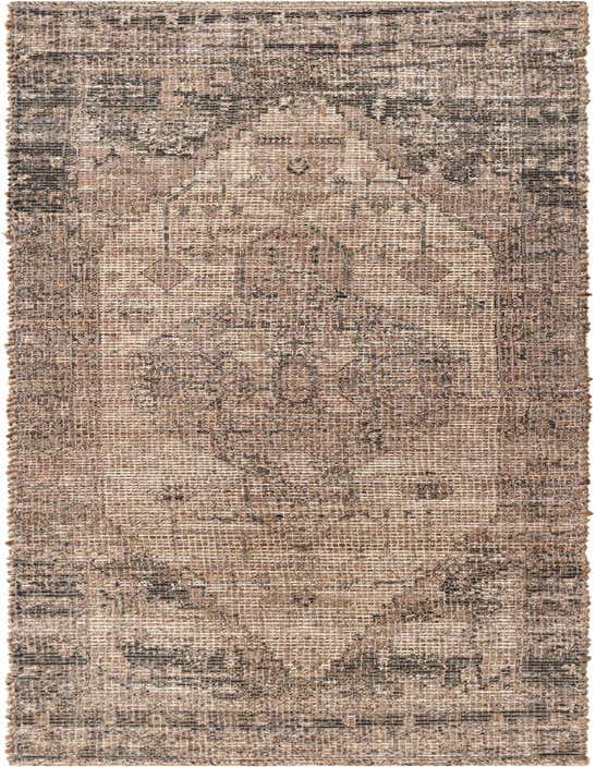 Primary image  2' 2 x 8'  Hand Woven Chenille Jute Runner Rug