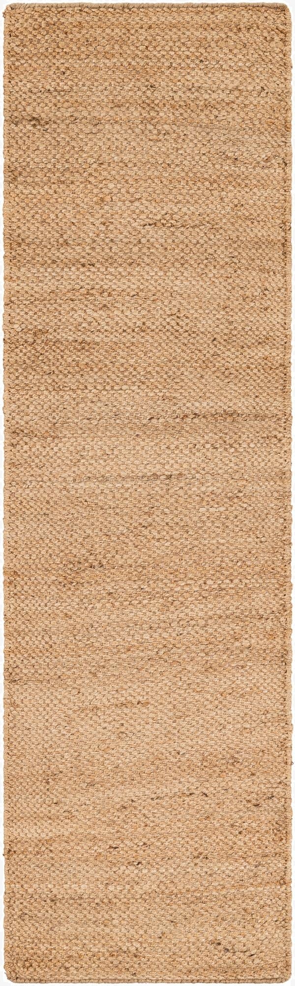  2' x 8'  Hand Woven Chunky Jute Runner Rug