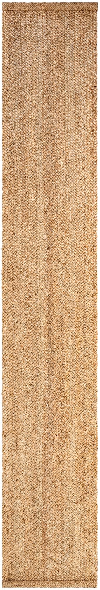  2' 7 x 16' 5  Hand Heirloom Braided Jute Runner Rug