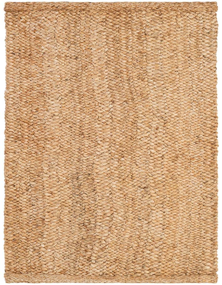 Detail image of  2' 7 x 8'  Hand Heirloom Braided Jute Runner Rug