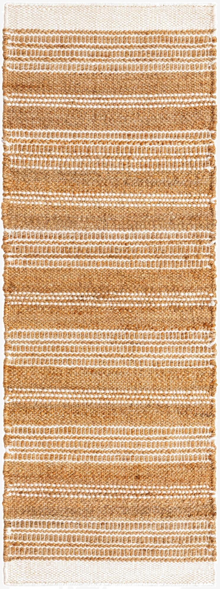  2' x 6' 1  Hand Woven Lariat Runner Rug