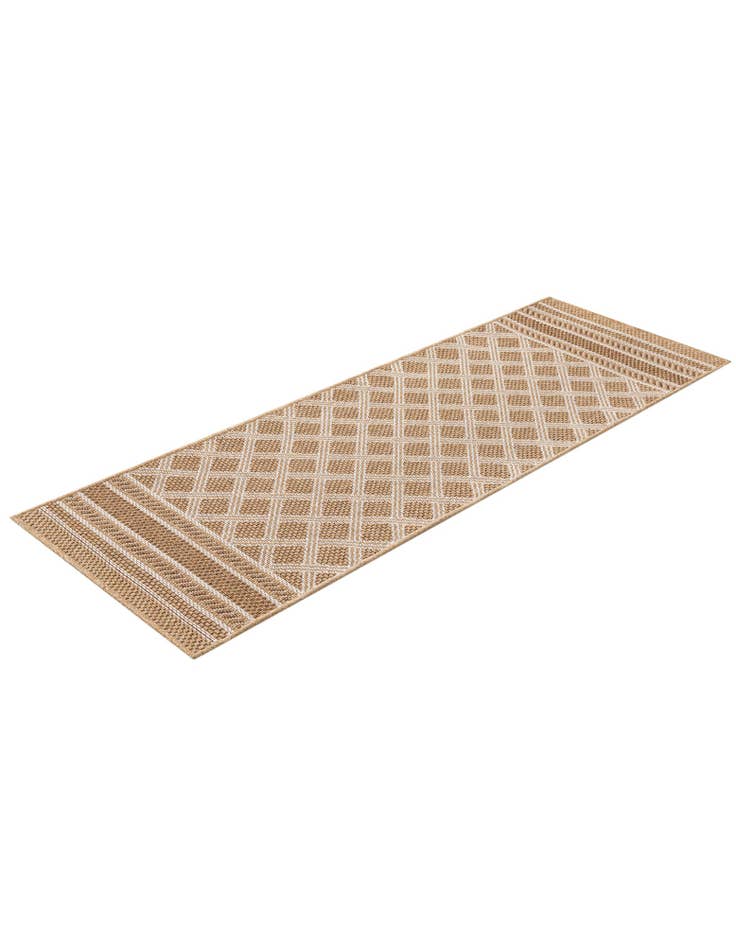 Detail image of  2' x 6' 1  Washable Lattice Indoor / Outdoor Runner Rug
