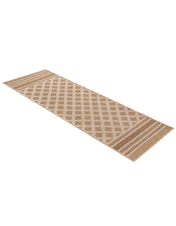 Detail image of  2' x 6' 1  Washable Lattice Indoor / Outdoor Runner Rug
