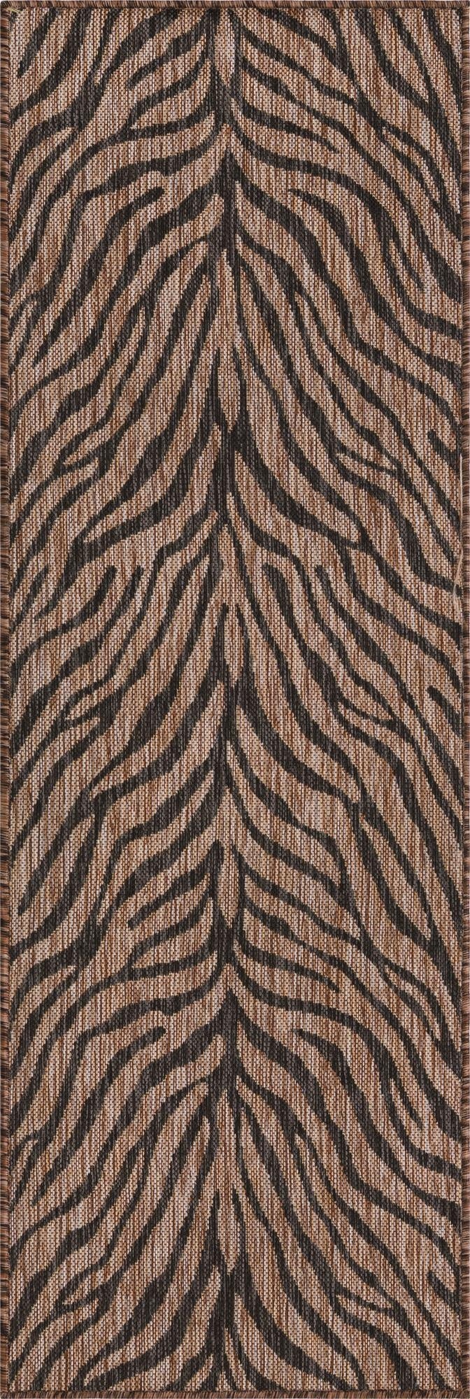  2' x 6'  Washable Safari Indoor / Outdoor Runner Rug