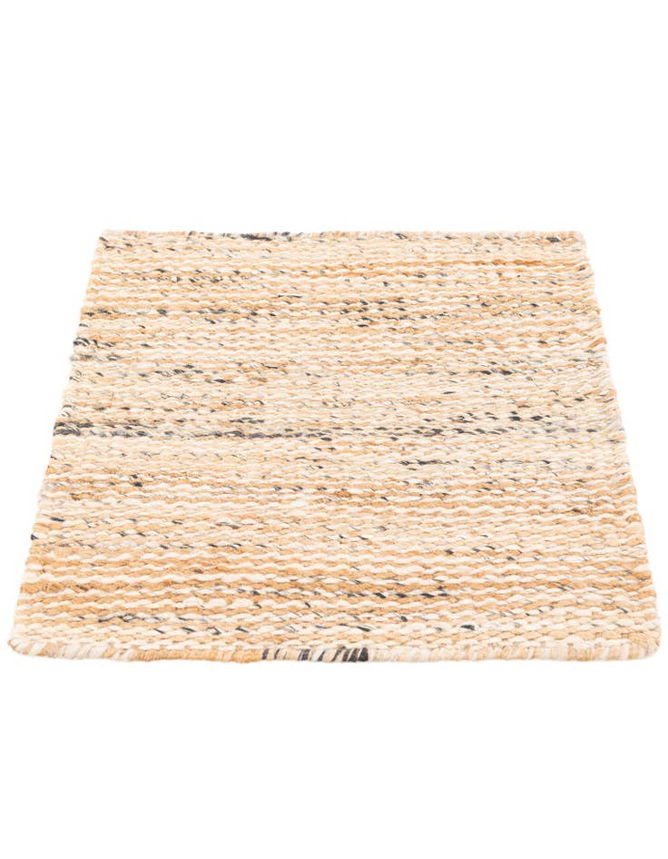 Detail image of  2' x 2'  Hand Braided Jute Square Rug