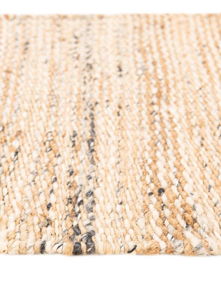 Detail image of  2' x 2'  Hand Braided Jute Square Rug
