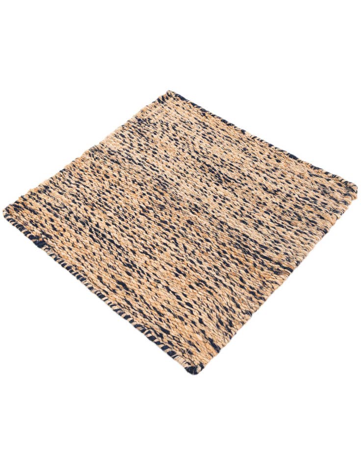 Detail image of  2' x 2'  Hand Braided Jute Square Rug