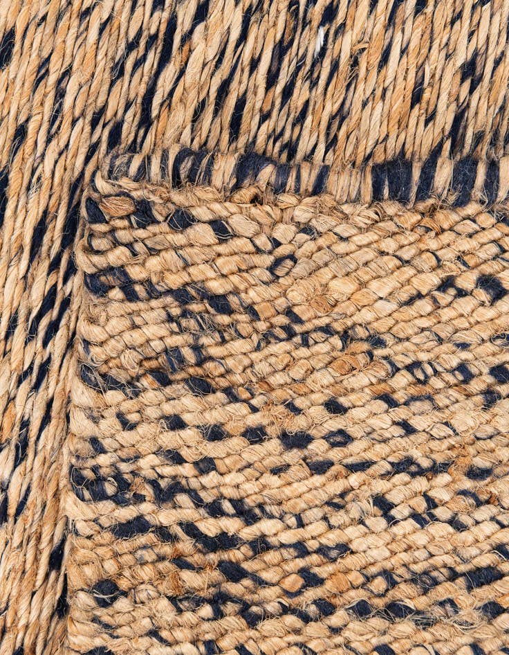 Detail image of  2' x 2'  Hand Braided Jute Square Rug