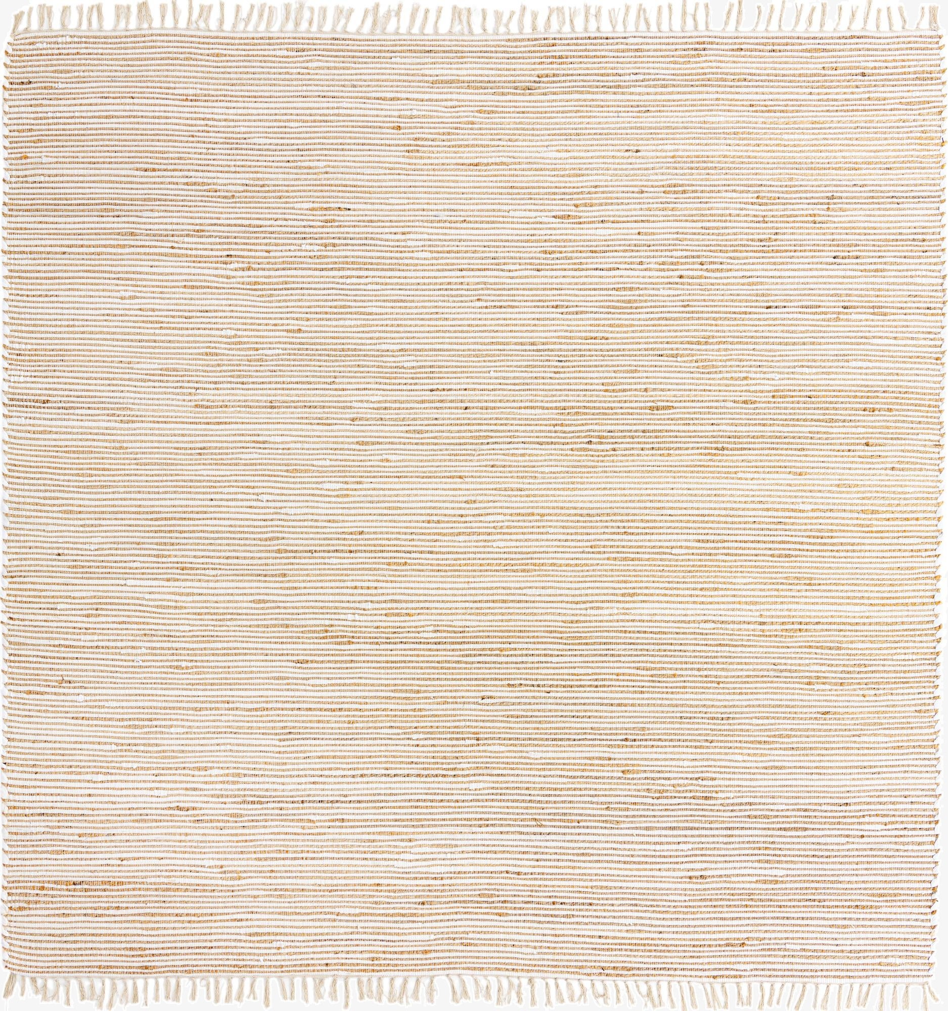  10' x 10'  Hand Woven Chindi Jute Square Rug