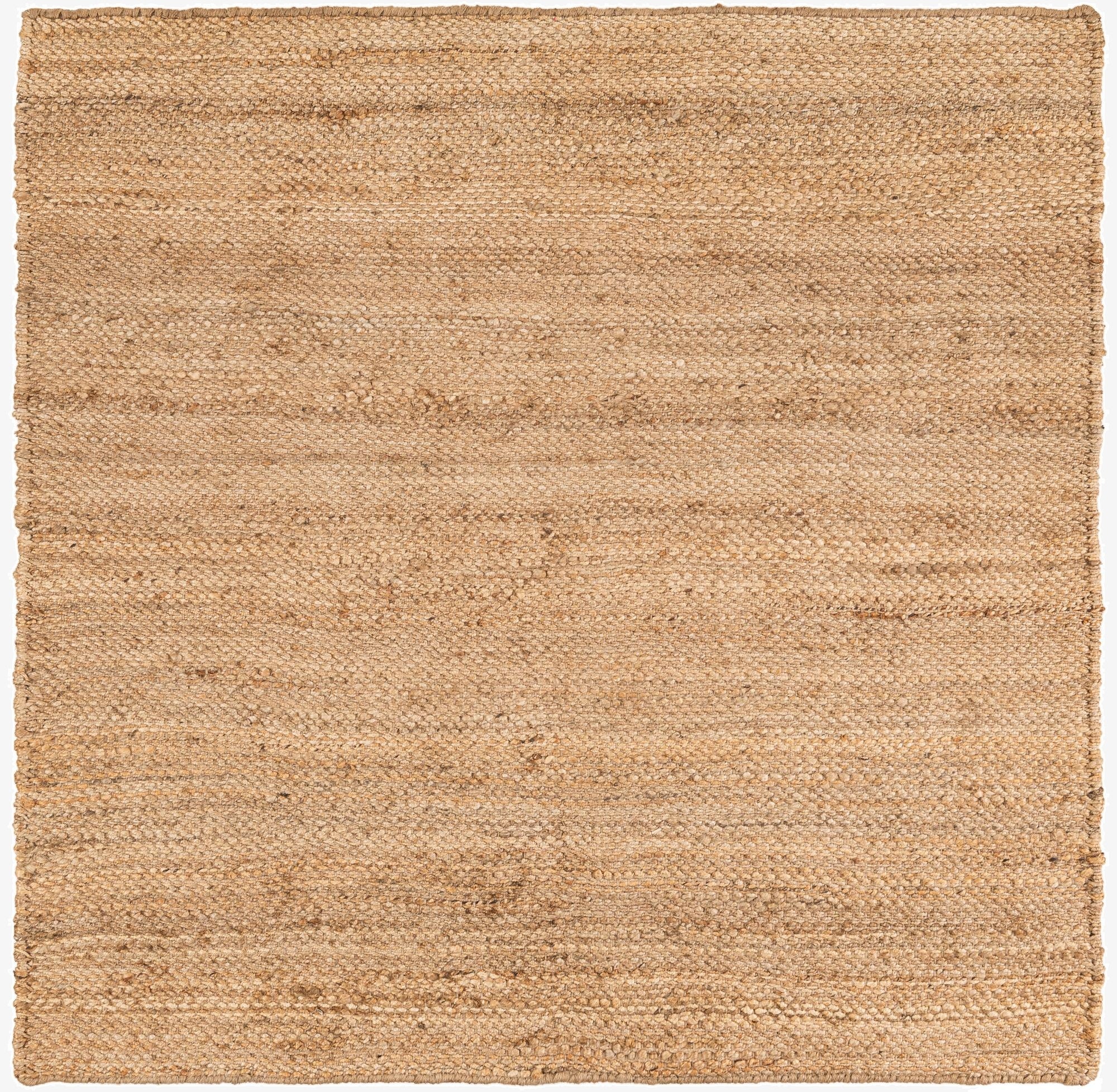  5' 1 x 5' 1 Chunky Jute Square Rug