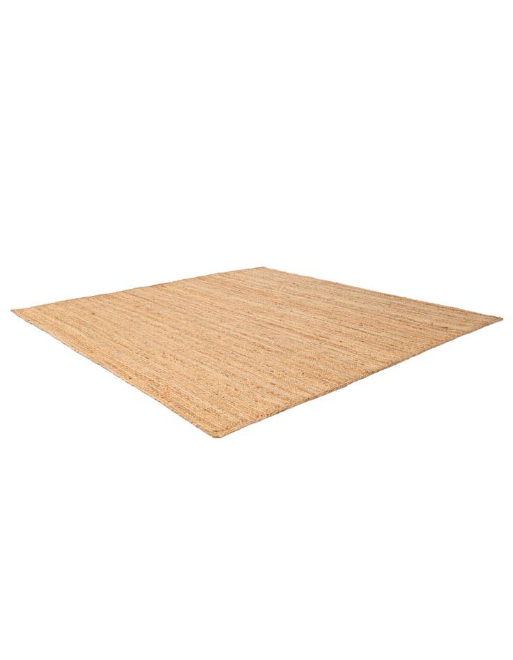 Detail image of  7' x 7' 3  Hand Hand Braided Jute Square Rug