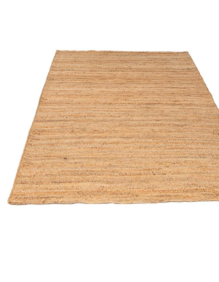 Detail image of  7' x 7' 3  Hand Hand Braided Jute Square Rug