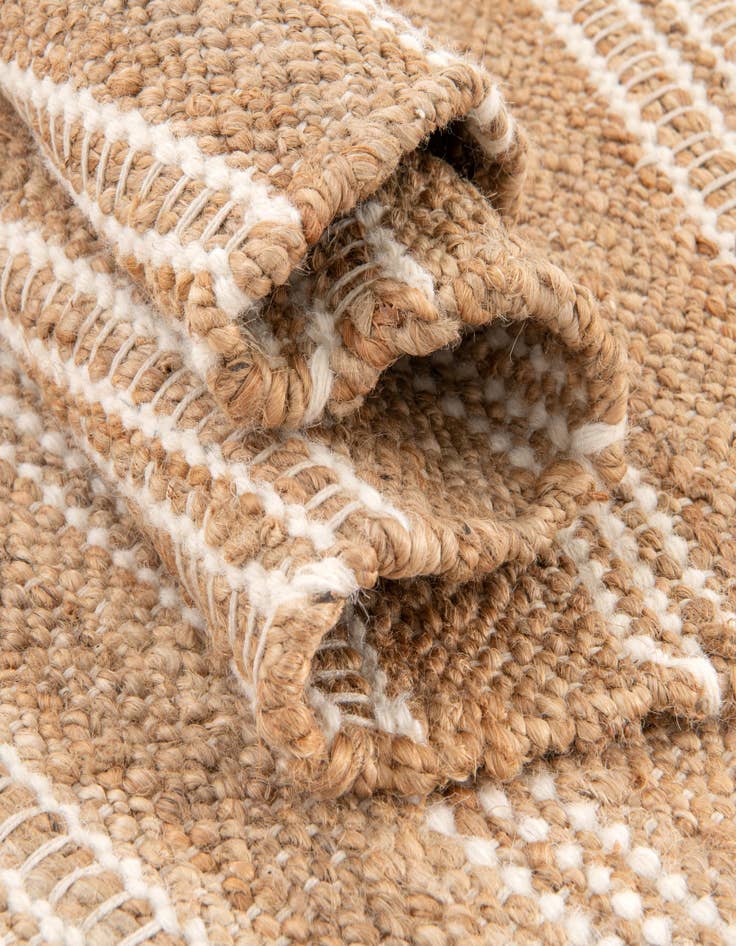 Detail image of  10' x 10'  Hand Woven Lariat Square Rug