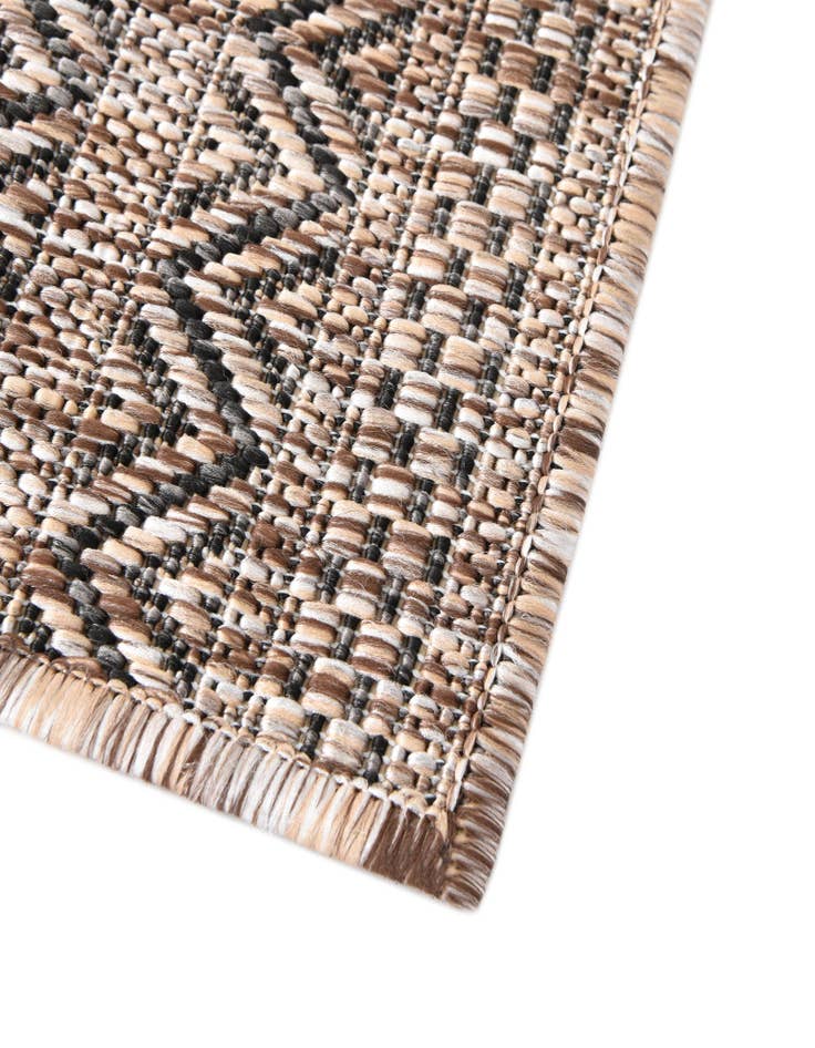 Detail image of  7' 10 x 7' 10  Washable Ribbon Indoor / Outdoor Square Rug