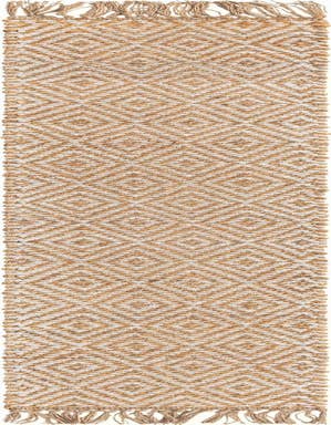 Detail image of  1' 2 x 8'  Hand Woven Braided Jute Table Runner Rug