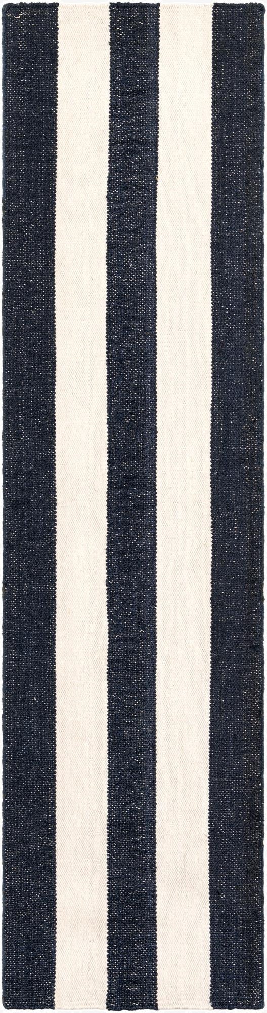  2' 7 x 10'  Hand Woven Jill Zarin Hamptons Runner Rug
