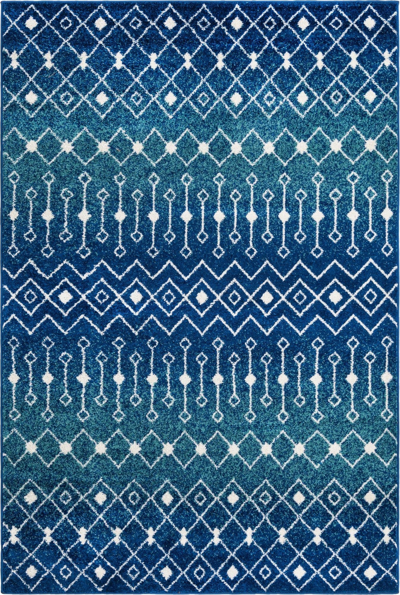  6' x 9' Moroccan Trellis Rug