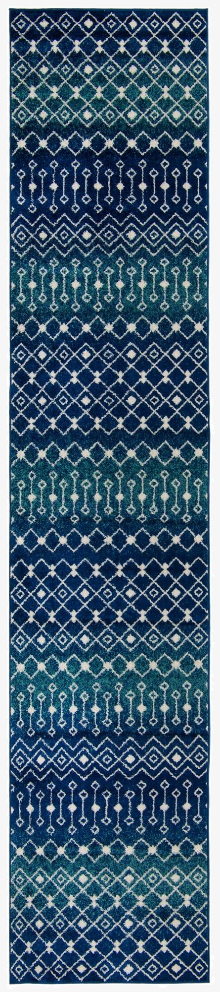  3' 3 x 16' 5 Moroccan Trellis Runner Rug