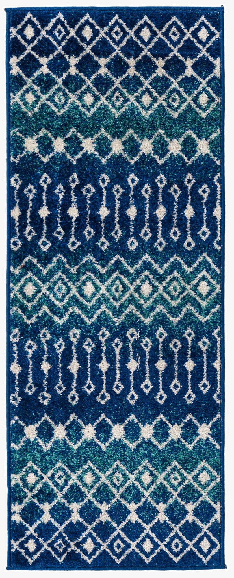  2' x 5' 3 Moroccan Trellis Runner Rug