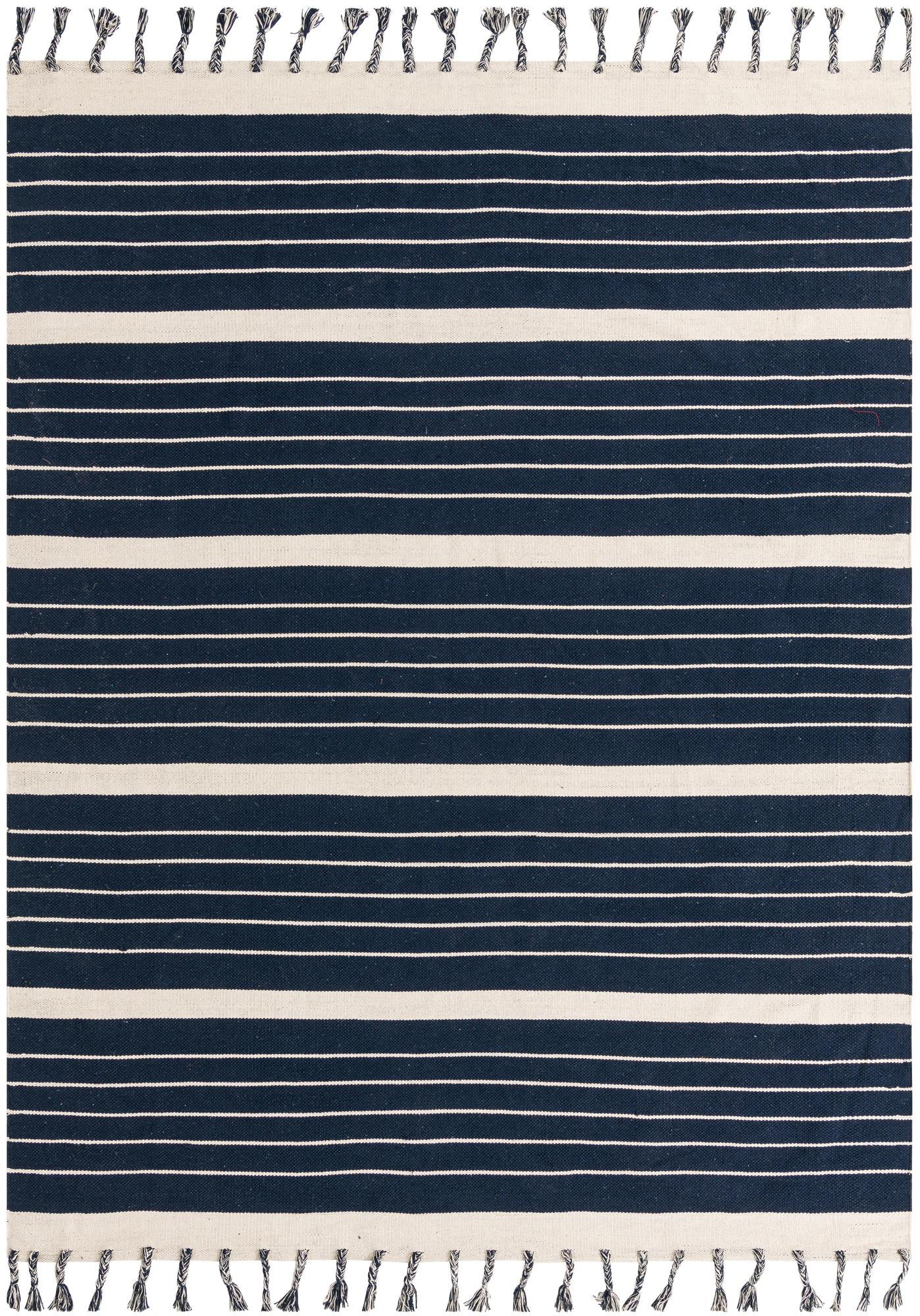 Rug Navy and White Swatch link