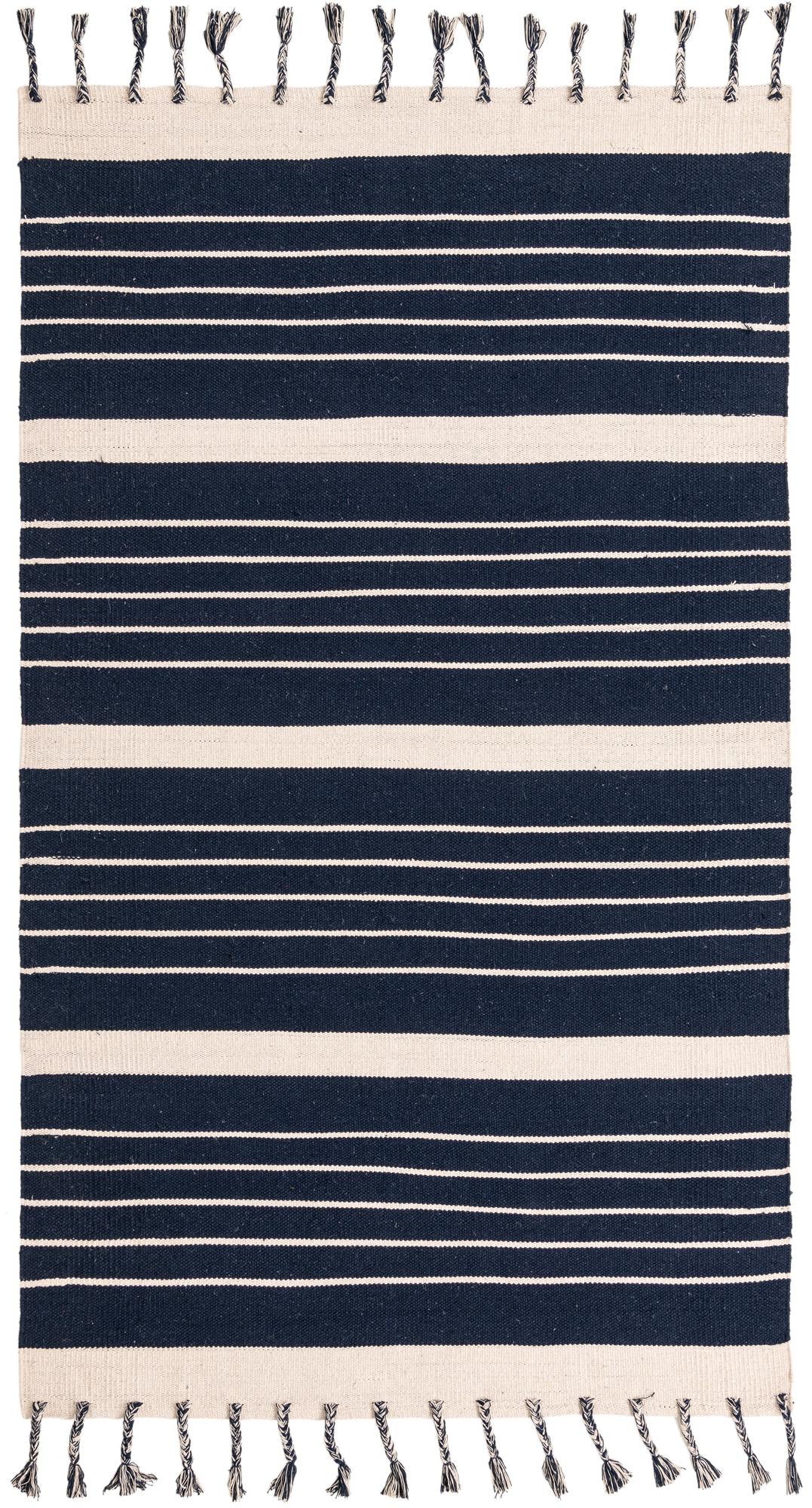 Rug Navy and White Swatch link