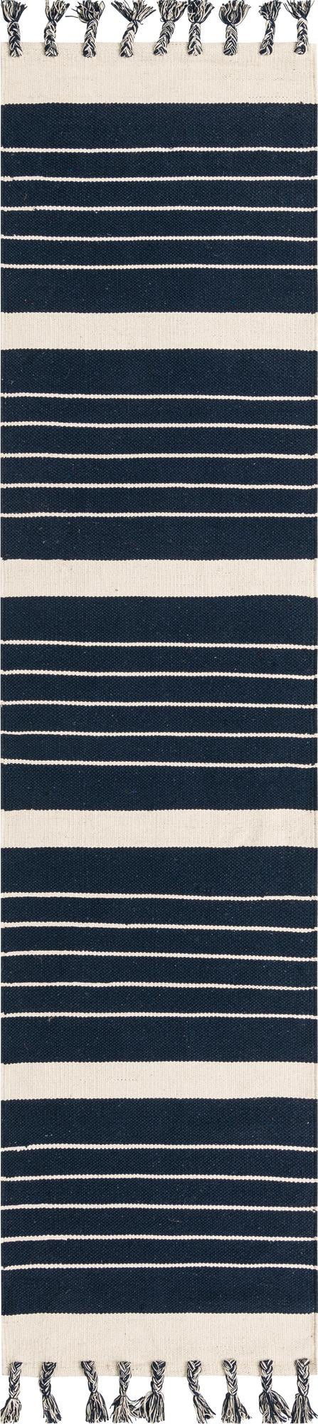 Rug Navy and White Swatch link