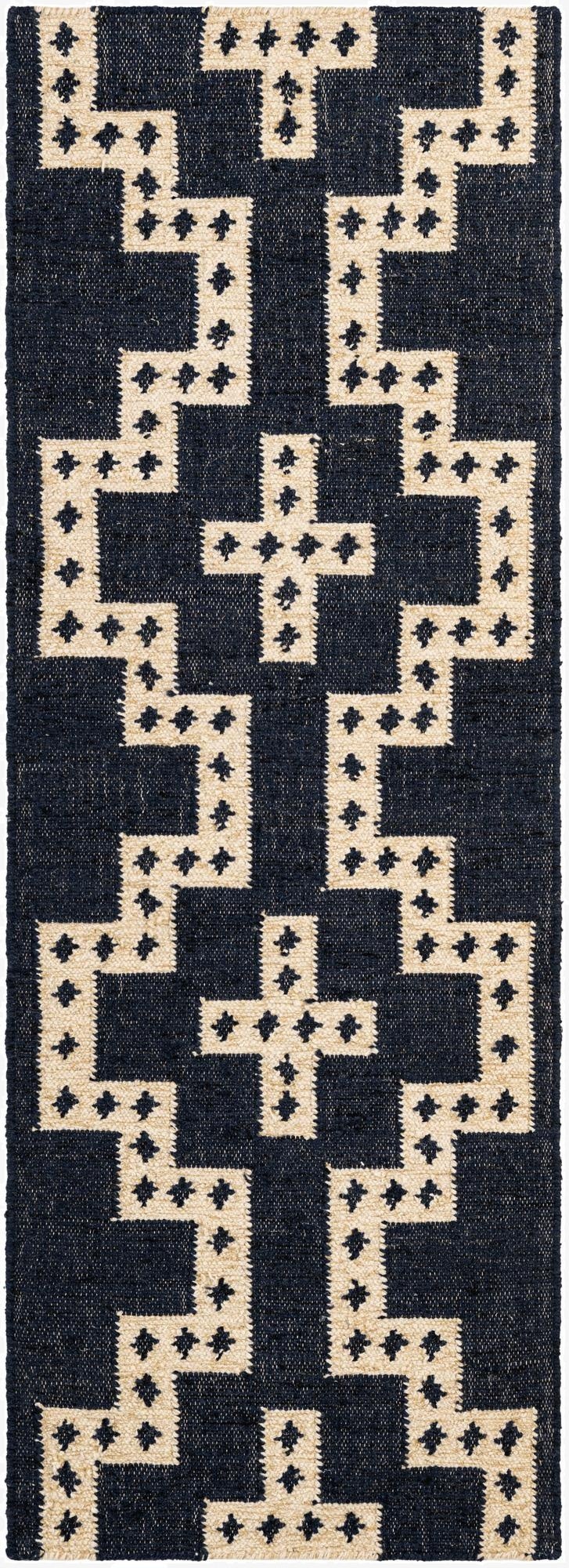  2' x 6' 1  Hand Woven Kilim Wool Runner Rug