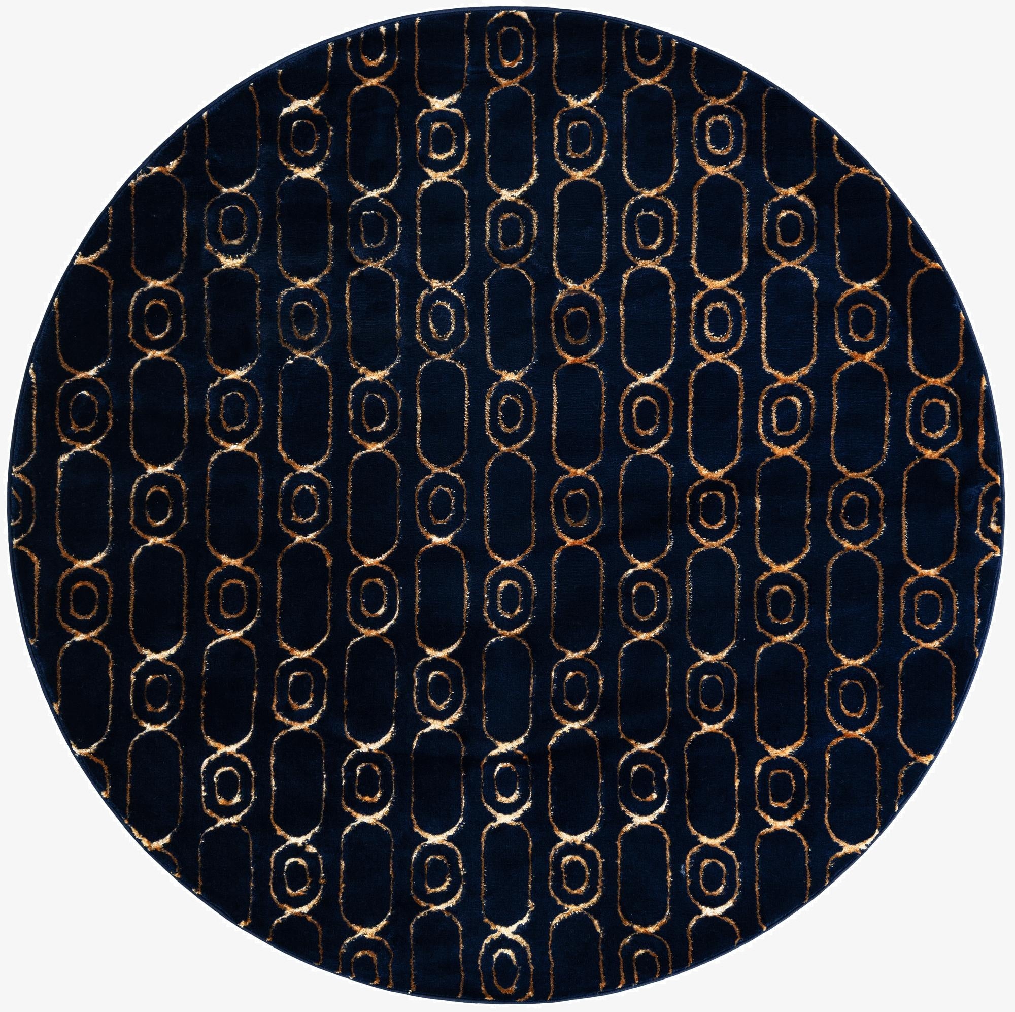  6' x 6' Vogue Geo Round Rug