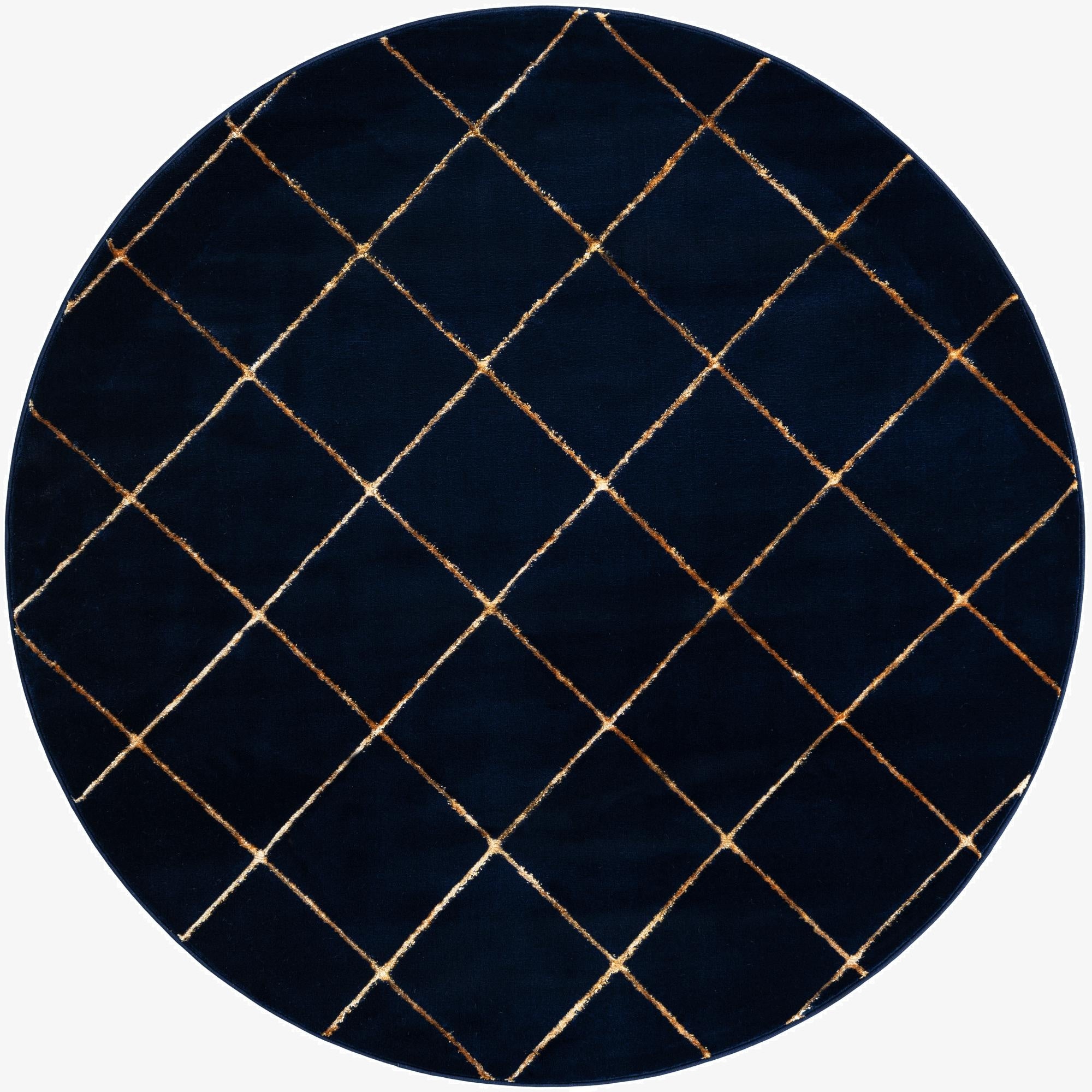  6' x 6' Vogue Geo Round Rug