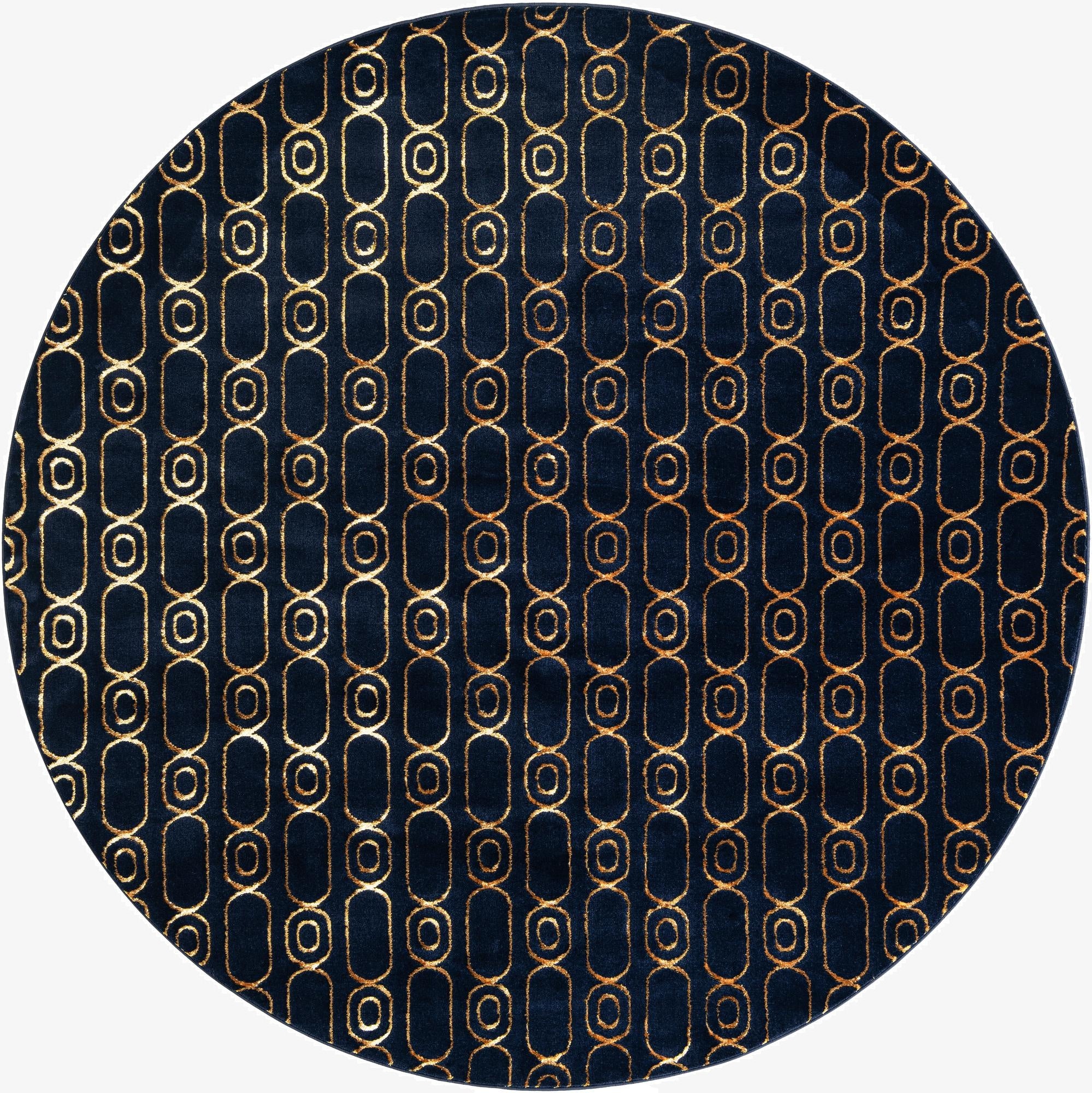  7' 10 x 7' 10 Vogue Geo Round Rug
