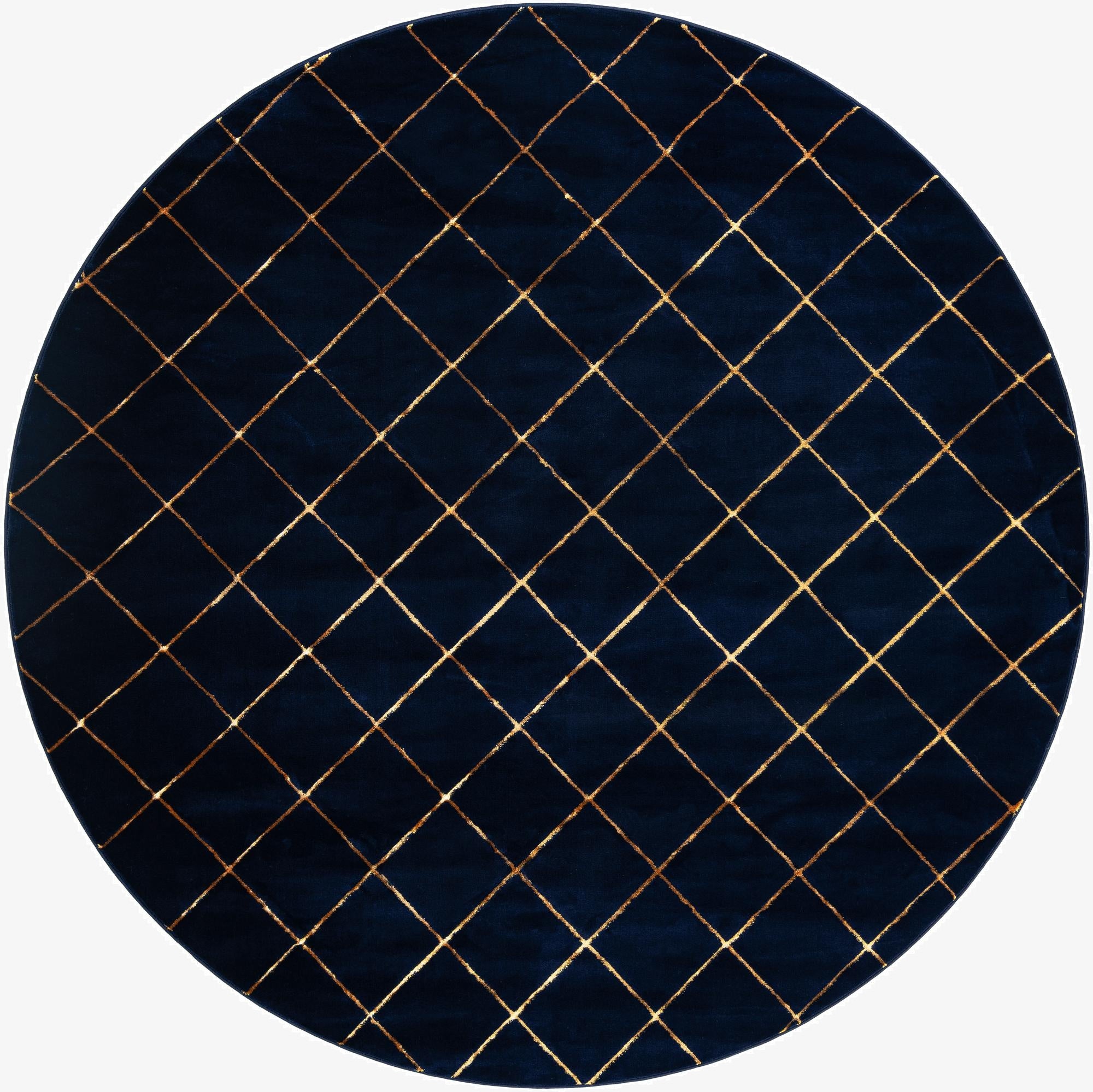  10' x 10' Vogue Geo Round Rug