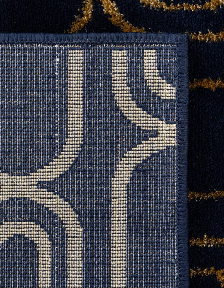 Detail image of  2' x 6' Vogue Geo Runner Rug